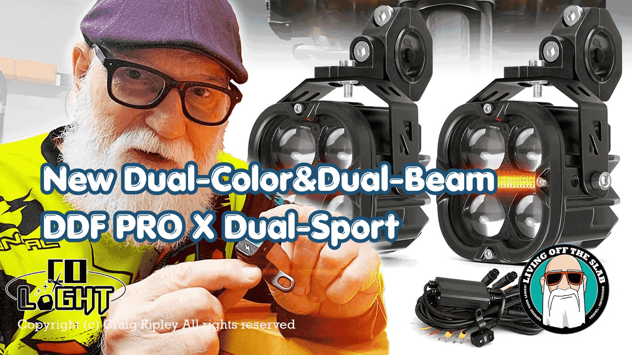 How to Upgrade Your Dual-Sport with the New DDF Pro Auxiliary Lights