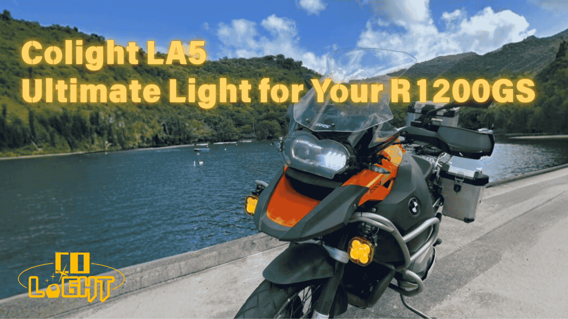 BMW R1200GS Ultimate Off-Road Light — Colight LA5 Series