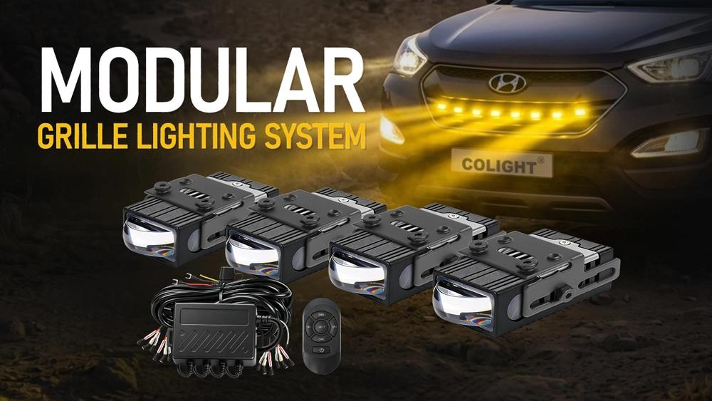 How to Install&Use the COLIGHT Modular Grille Lighting System