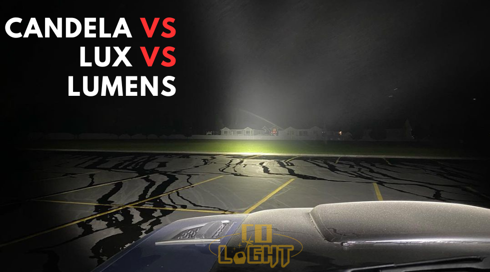 Lumens vs Lux vs Candela--Who determines the brightness of a lamp?