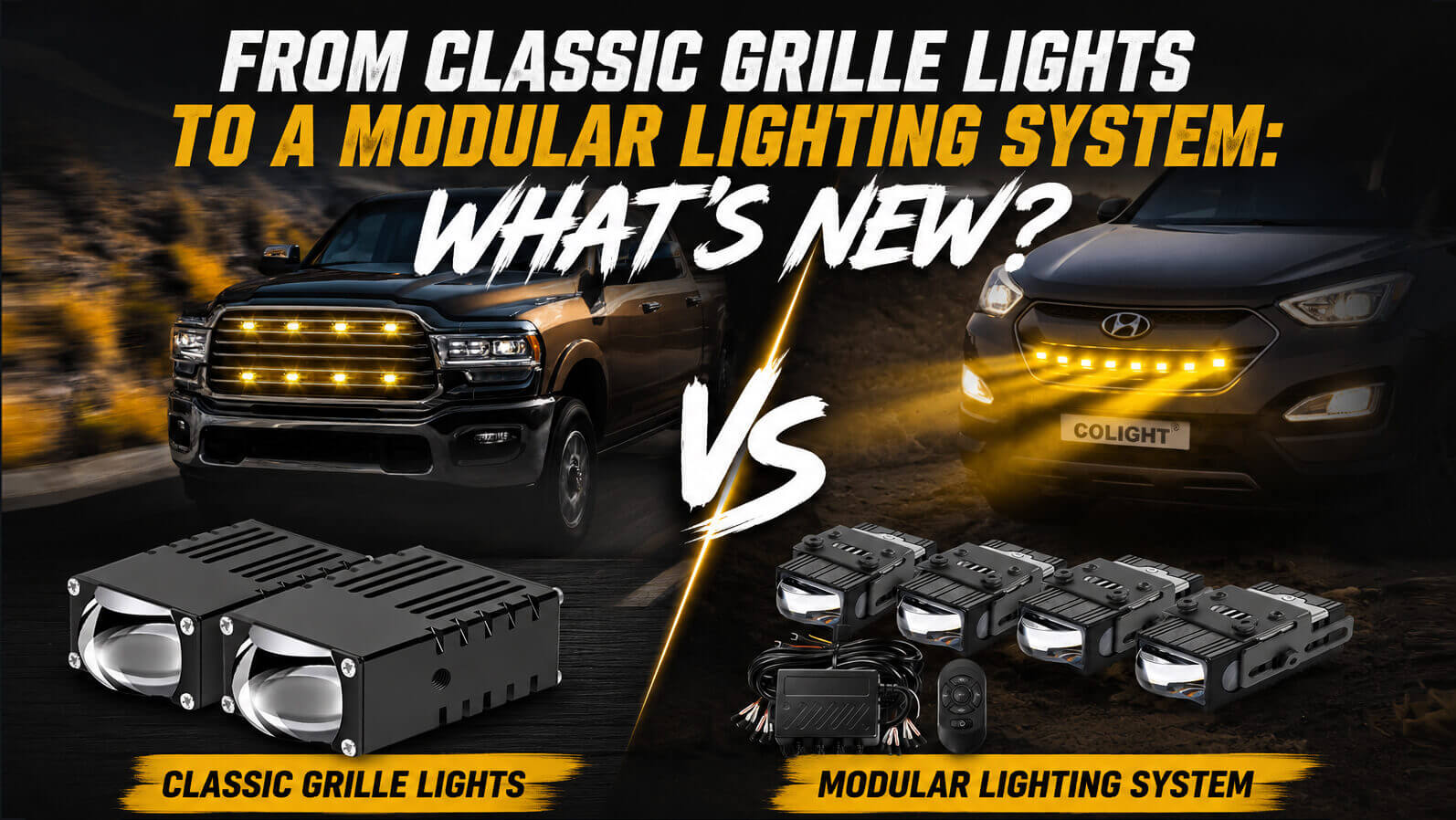 From Classic Grille Lights to a Modular Lighting System: What's New?