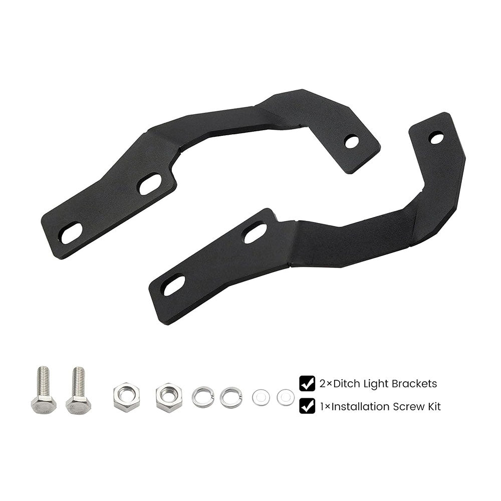Soportes de montaje para luces de canaleta del capó Toyota 4Runner 2010-2023