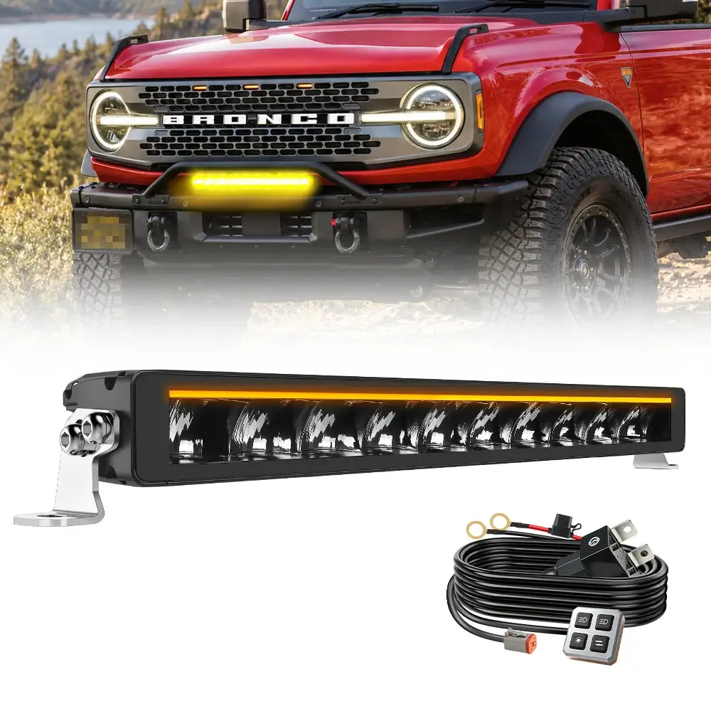 COLIGHT PB Pro Series Dual Color LED Light Bar with Dynamic DRL-10inch/21inch/32inch/40inch/52inch