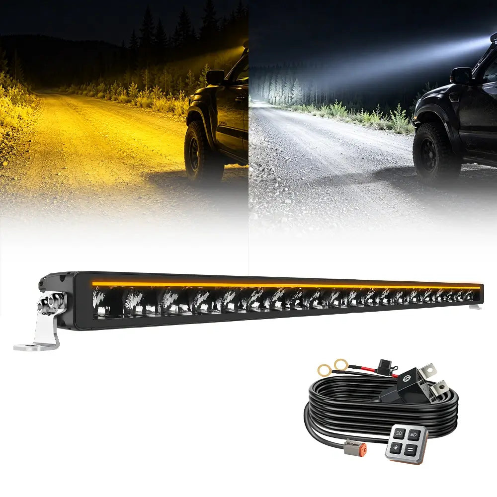 COLIGHT PB Pro Series Dual Color LED Light Bar with Dynamic DRL-10inch/21inch/32inch/40inch/52inch