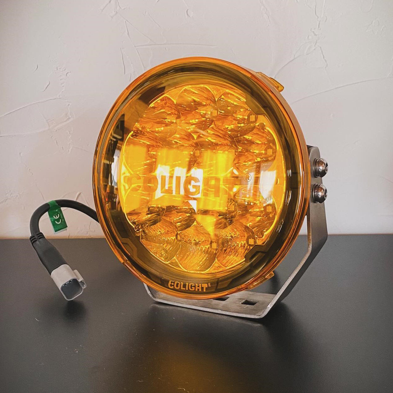 Protective Cover For 6.5inch/9inch TrailBlazer Series LED Driving Light-Yellow/Black(Set/2pc)