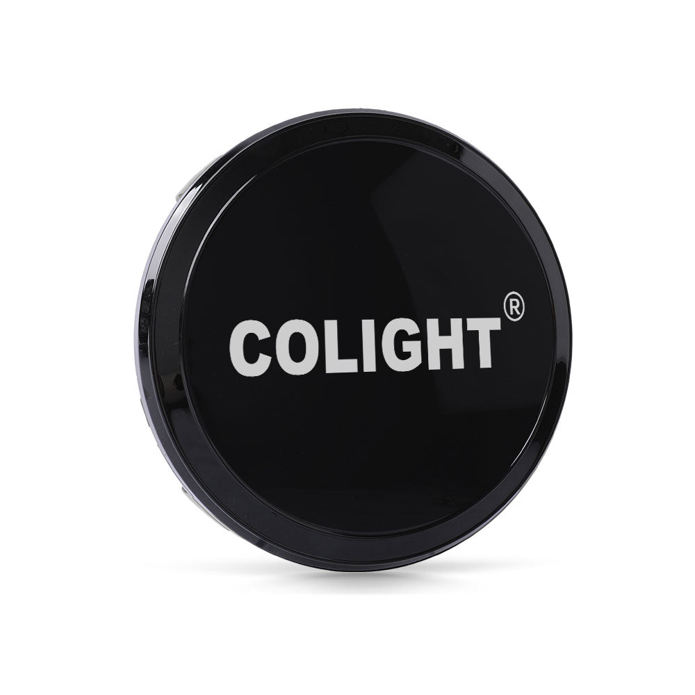 Cubierta Protectora Para Luz de Conducción LED Serie L5 de 7 pulgadas/9 pulgadas - Amarillo/Negro (Juego/2 piezas)