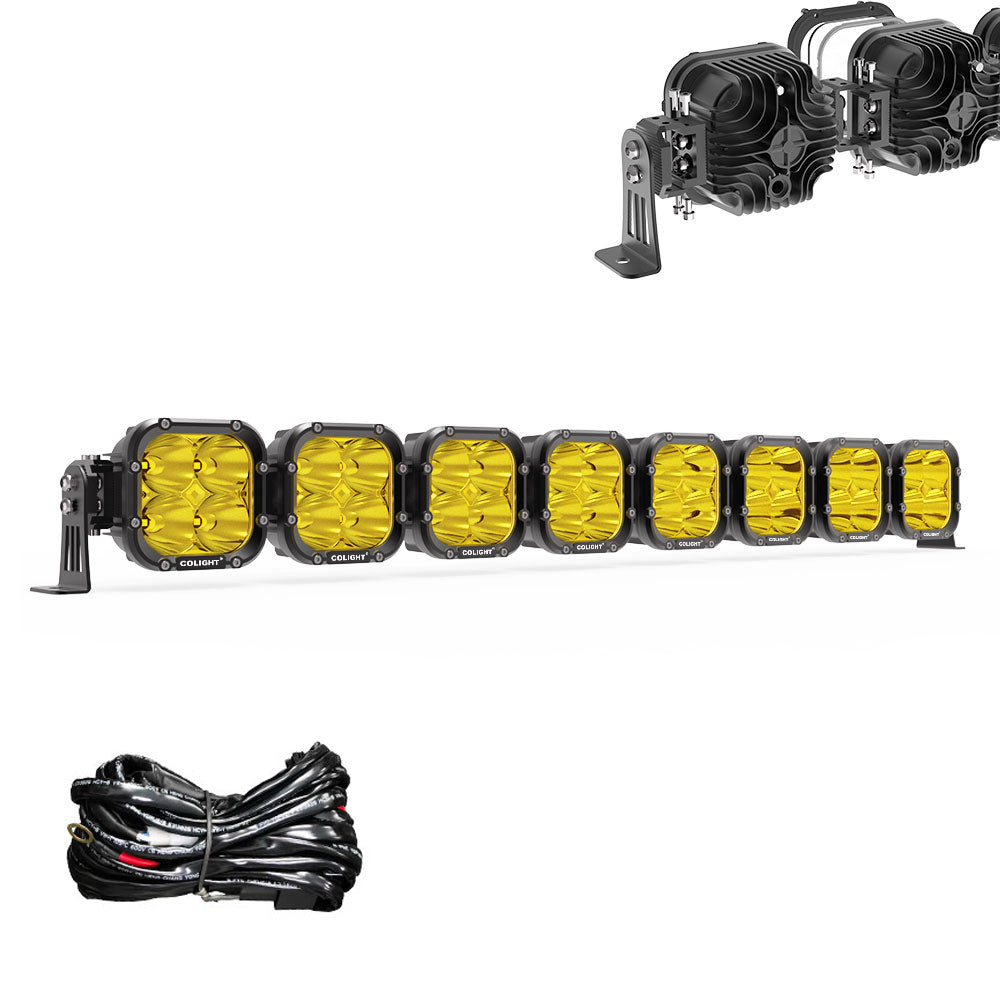 COLIGHT 42inch Cube4 Series LED Square Driving Linkable Light Bar-8 lamps