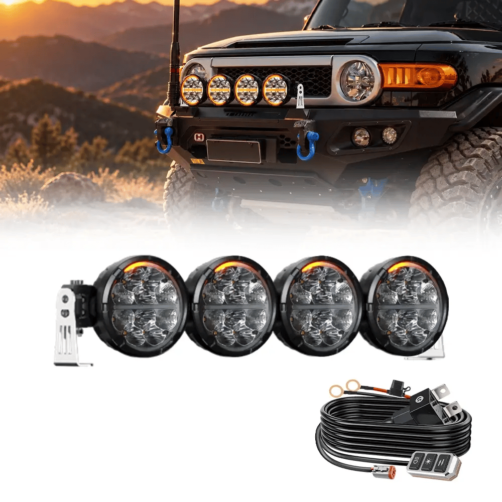 COLIGHT SR5 Pro Series Round Linkable Light Bar with Dynamic DRL