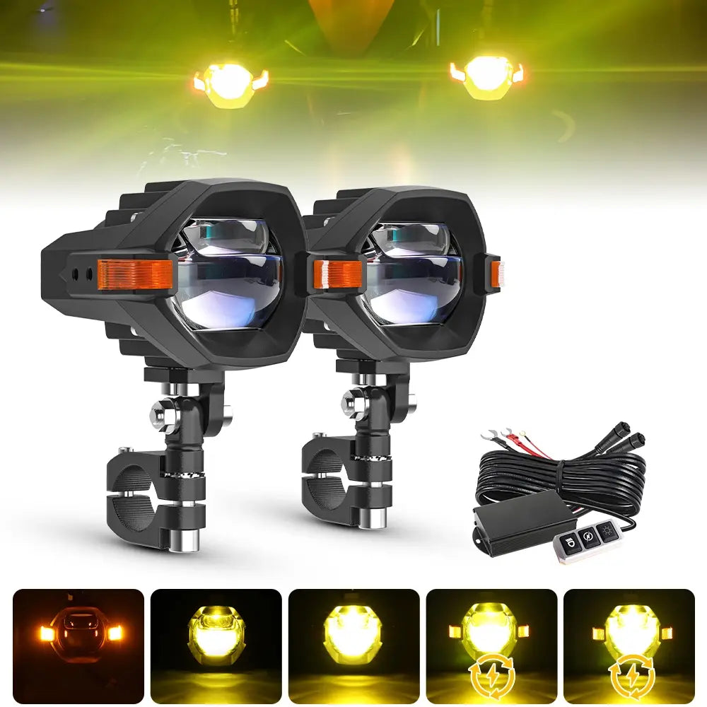 COLIGHT 3inch NOVA Series Bi-LED Motorcycle Driving Lights