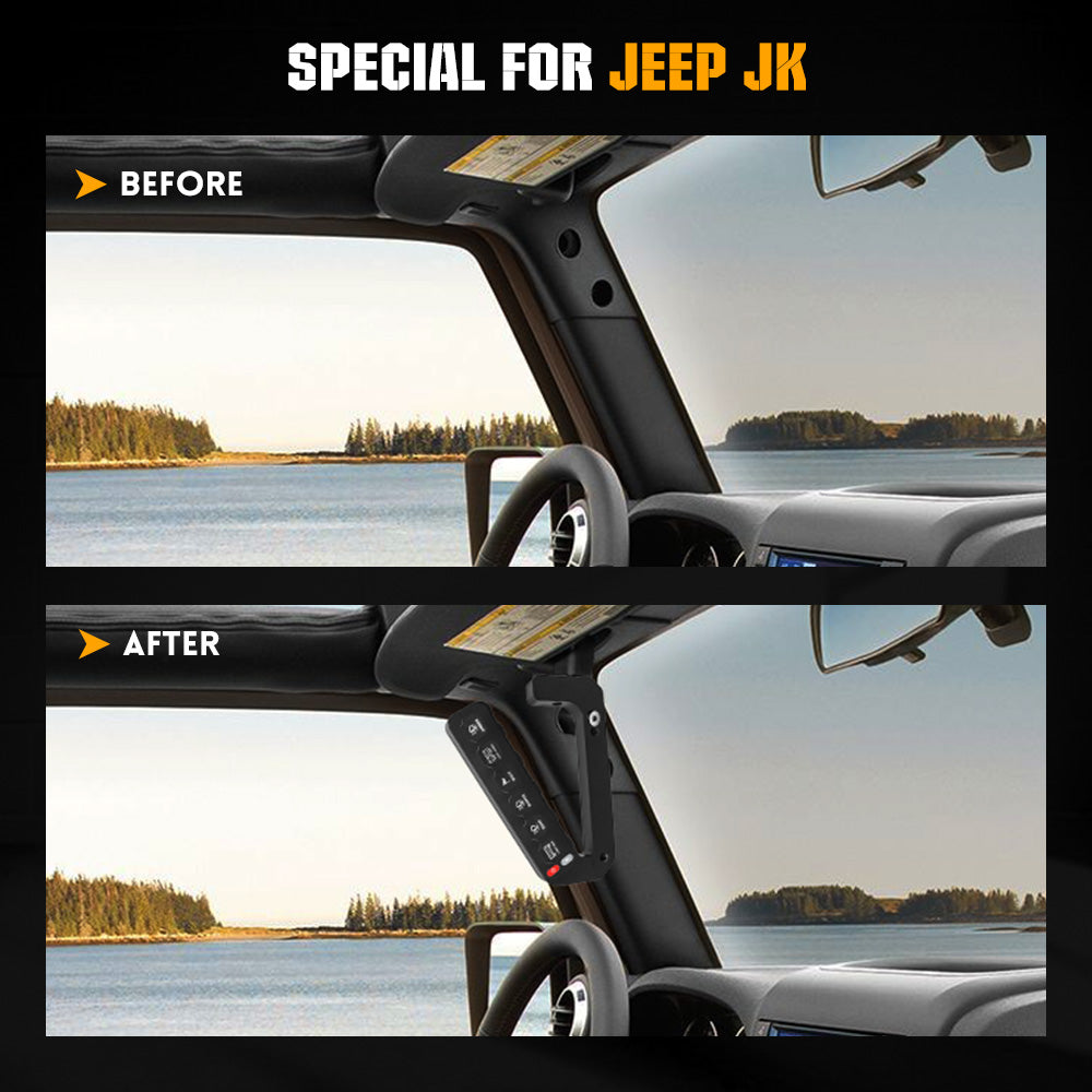 Jeep Wrangler JK Grab Handle 6 Gang Switch Panel