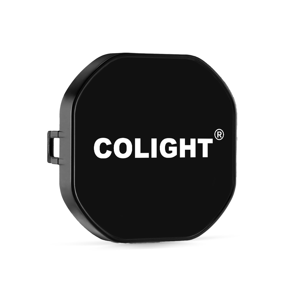 Protective Cover For 3Inch LA5 Series Ditch Light-Yellow/Black(Set/2pc)