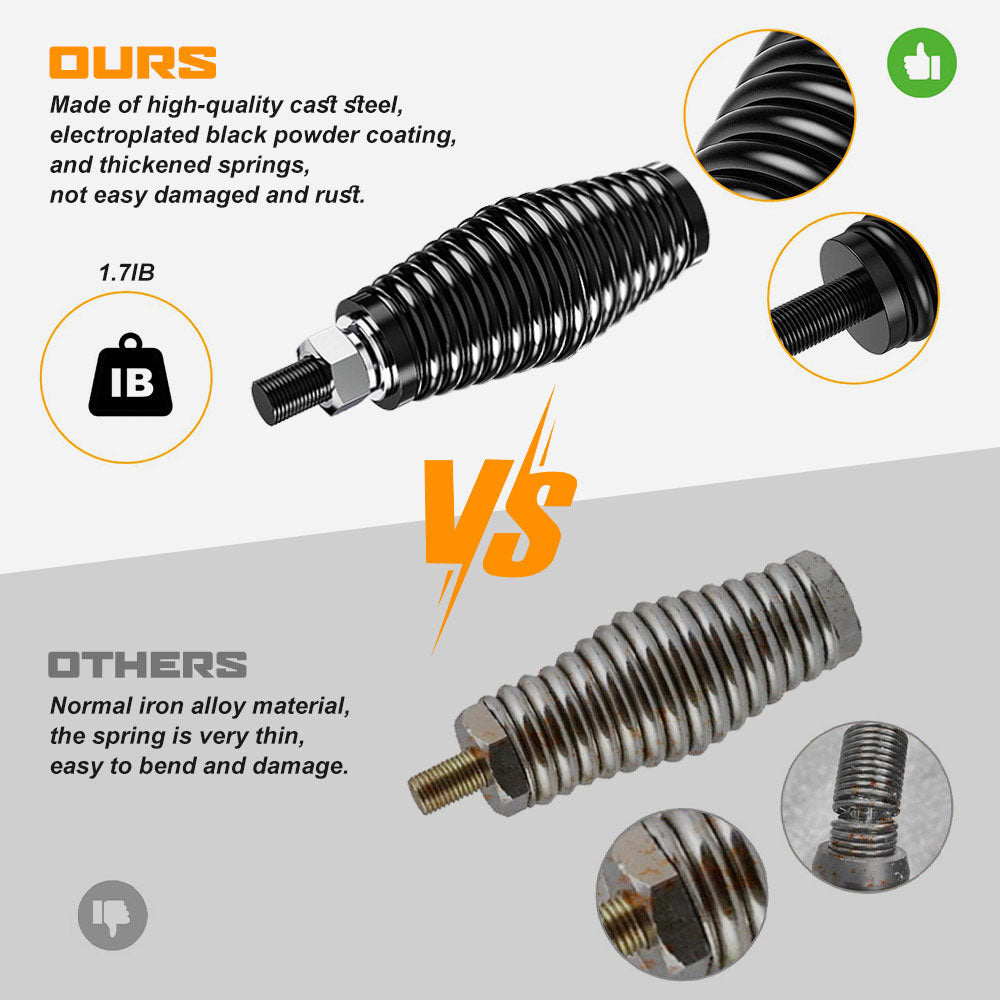 Heavy Duty Spring Mount For the 0.75" Slim Whip Light(Pair/2pcs)