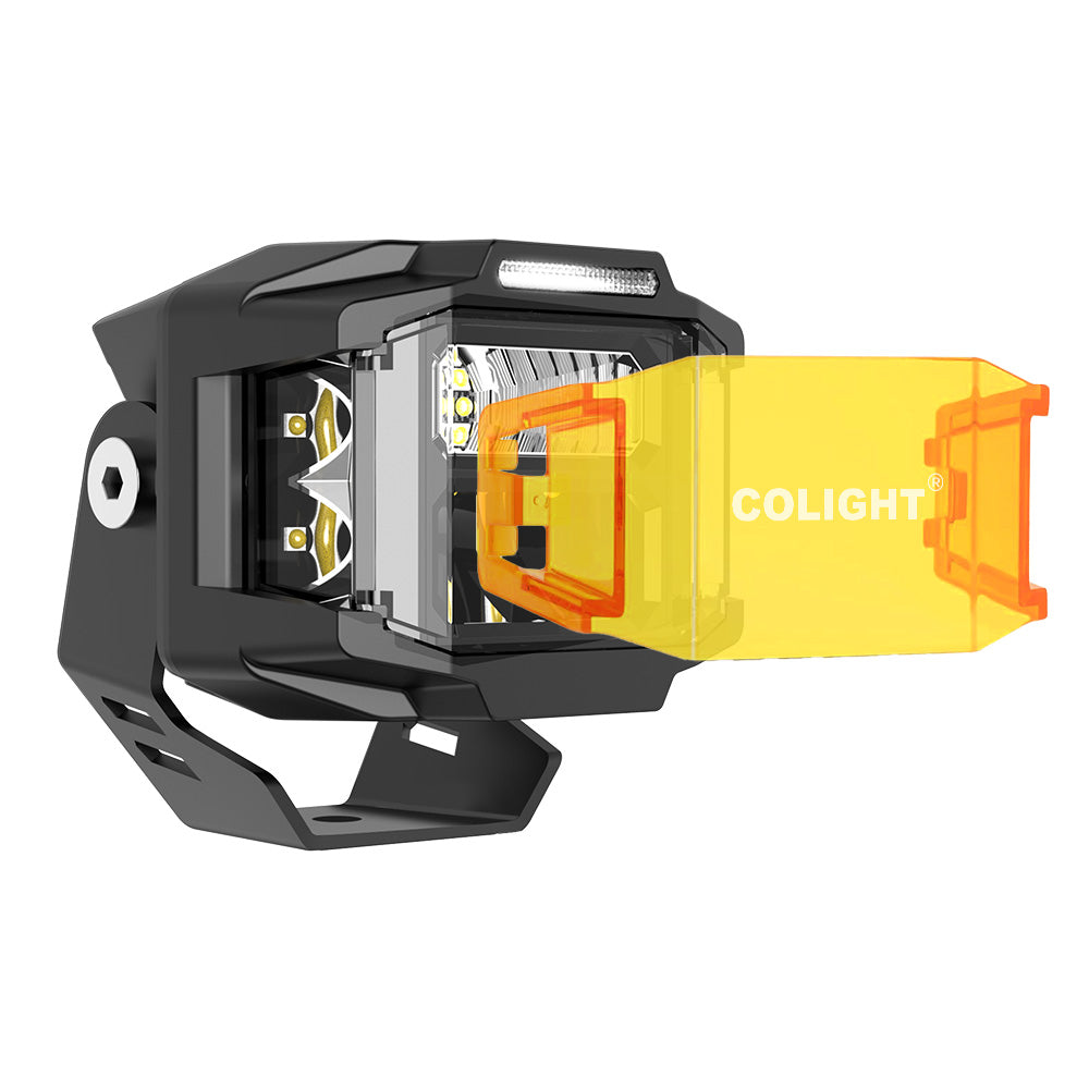 Protective Cover For 3inch V5 Series Side Shooter Light Pods With DRL(Set/2pc)