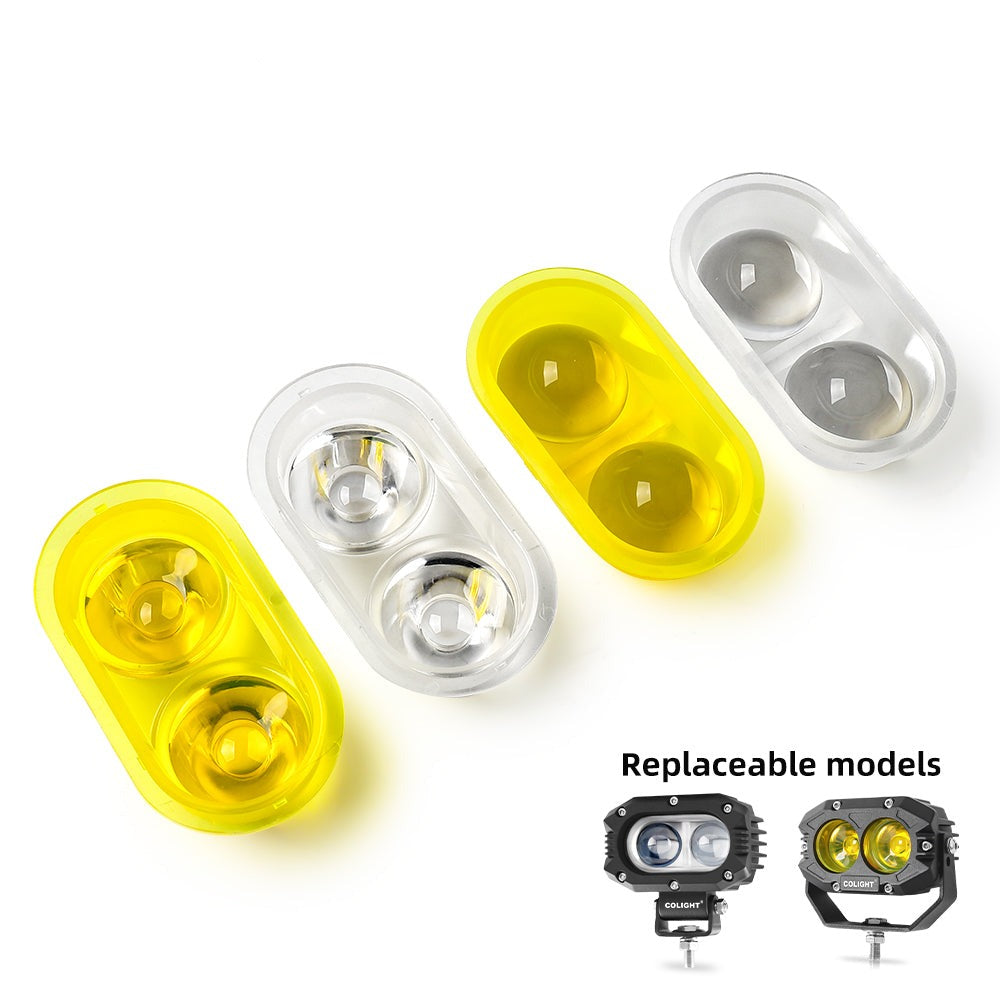 Replaceable lens for Rob2 series driving light