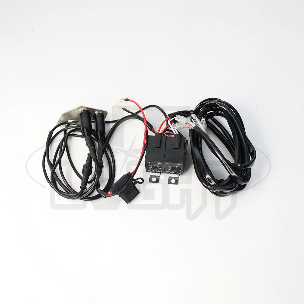 20AWG Motorcycle Wire Harness For Dual Beam Dual Color Pods