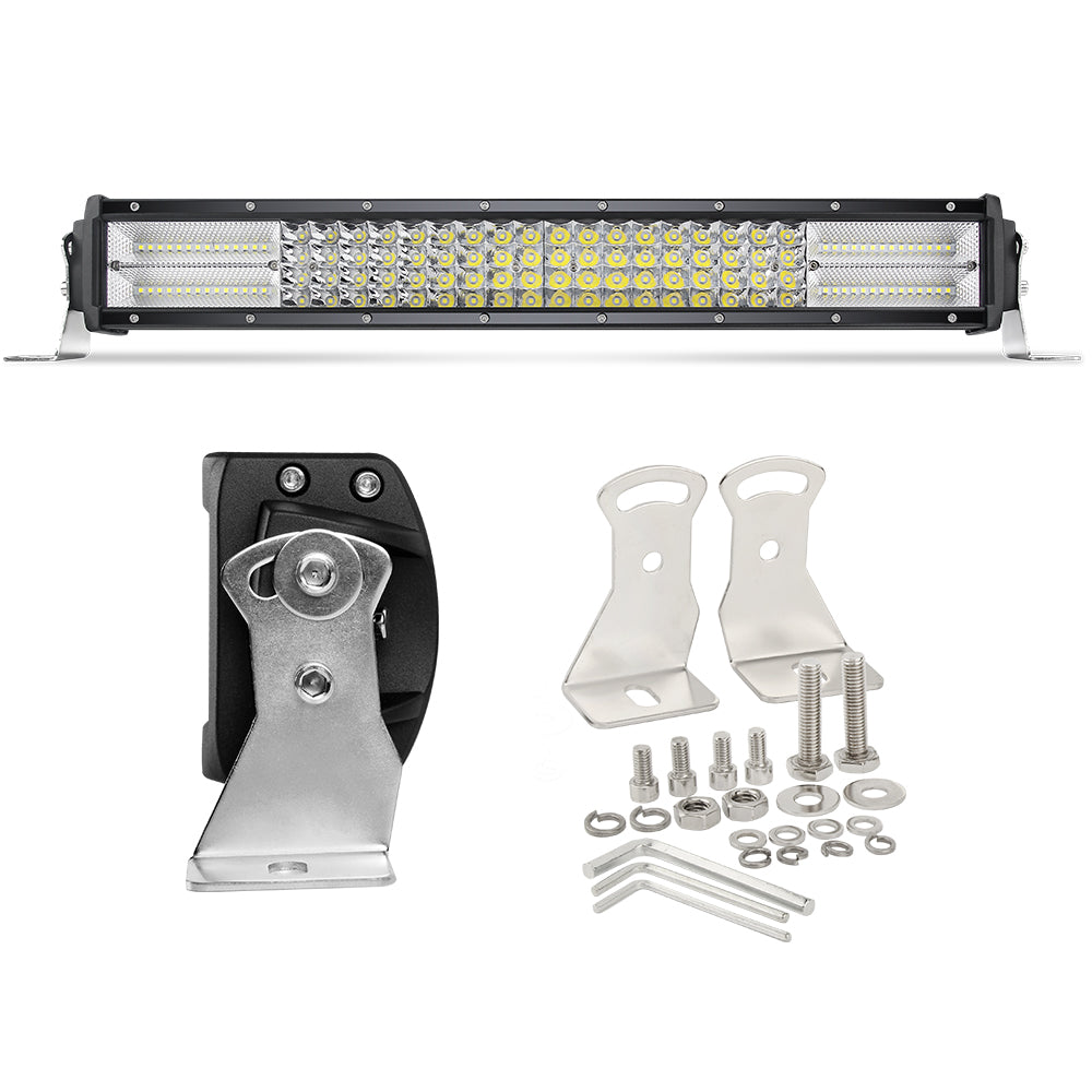 22Inch T42 Series Quad Row Combo Beam Offroad LED Light Bar