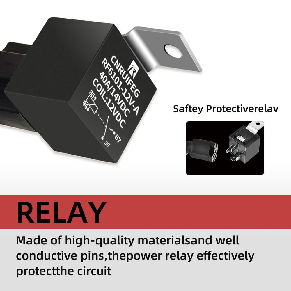 Cigarette Lighter Plug Wire Harness For LED Light Bar