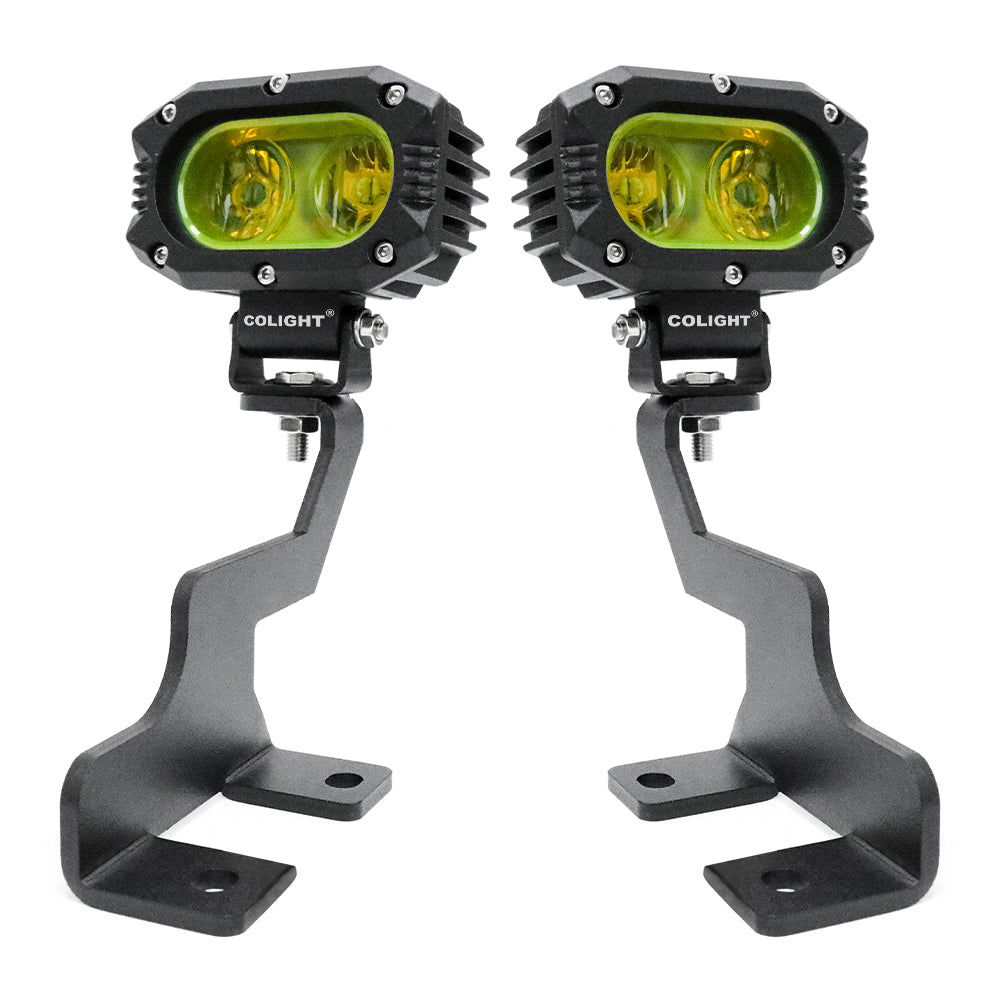 2010-2014 SVT Raptor & 2004-2014 Ford F-150 Hood LED Mounting Brackets