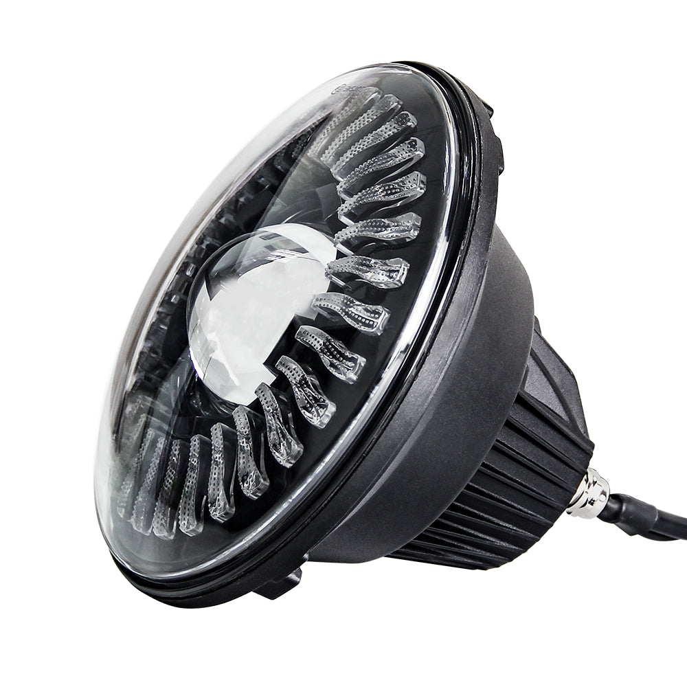 Colight 7inch Round RGB Halo Headlights