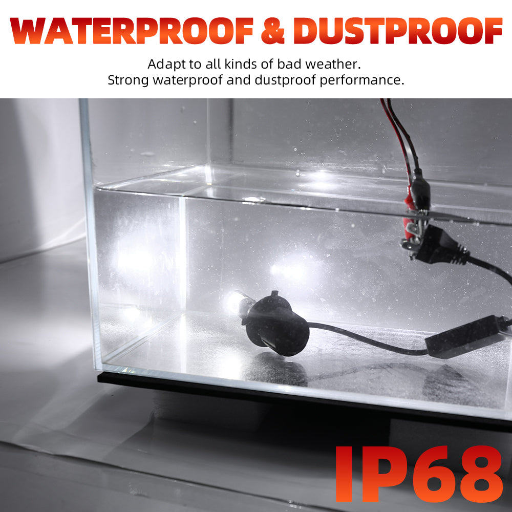 Y9 Mini Projector 6000K Led Headlight Bulbs