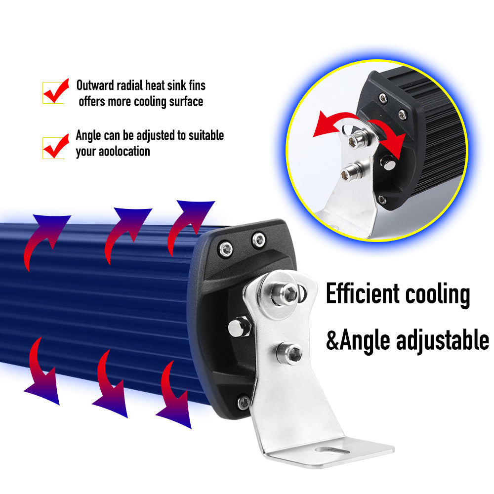 22Inch T42 Series Quad Row Combo Beam Offroad LED Light Bar