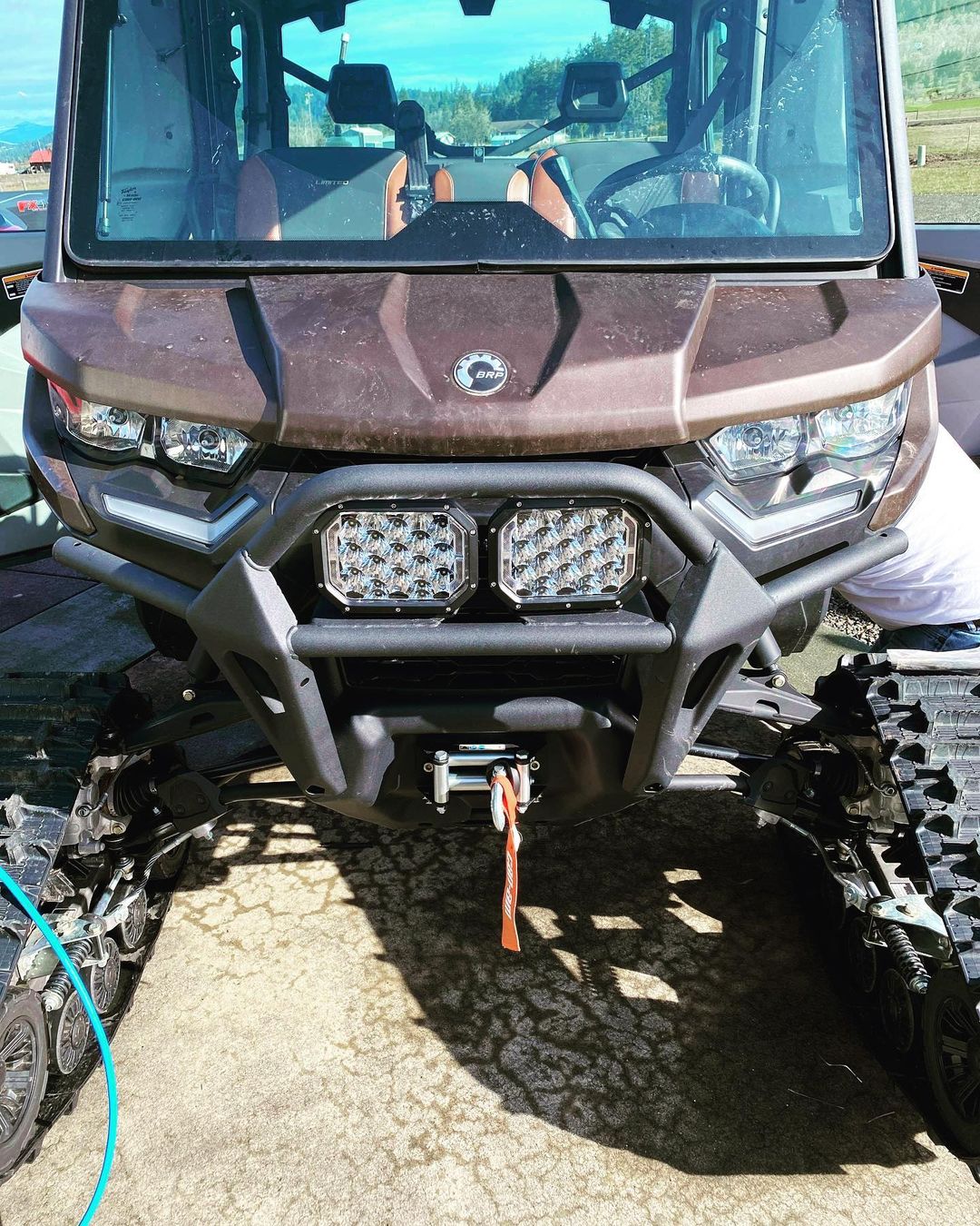 Mars Series 5x7inch Square Led Driving Lights With DRL