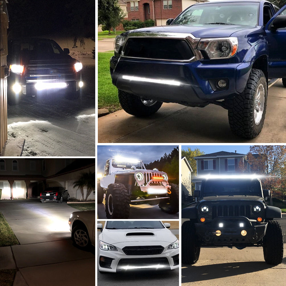 22Inch T42 Series Quad Row Combo Beam Offroad LED Light Bar