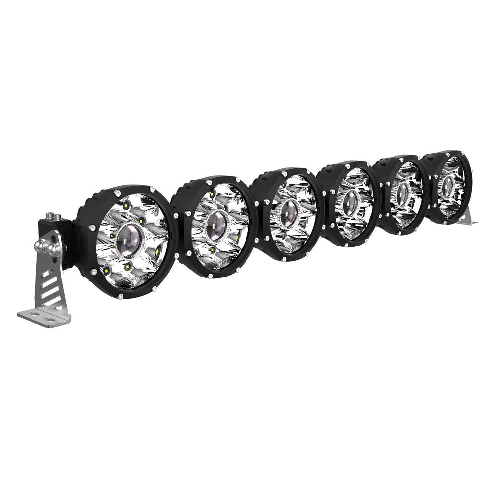 (PRÉCOMMANDE)COLIGHT Barre lumineuse ronde LED de conduite Striker Series 32 pouces, connectable