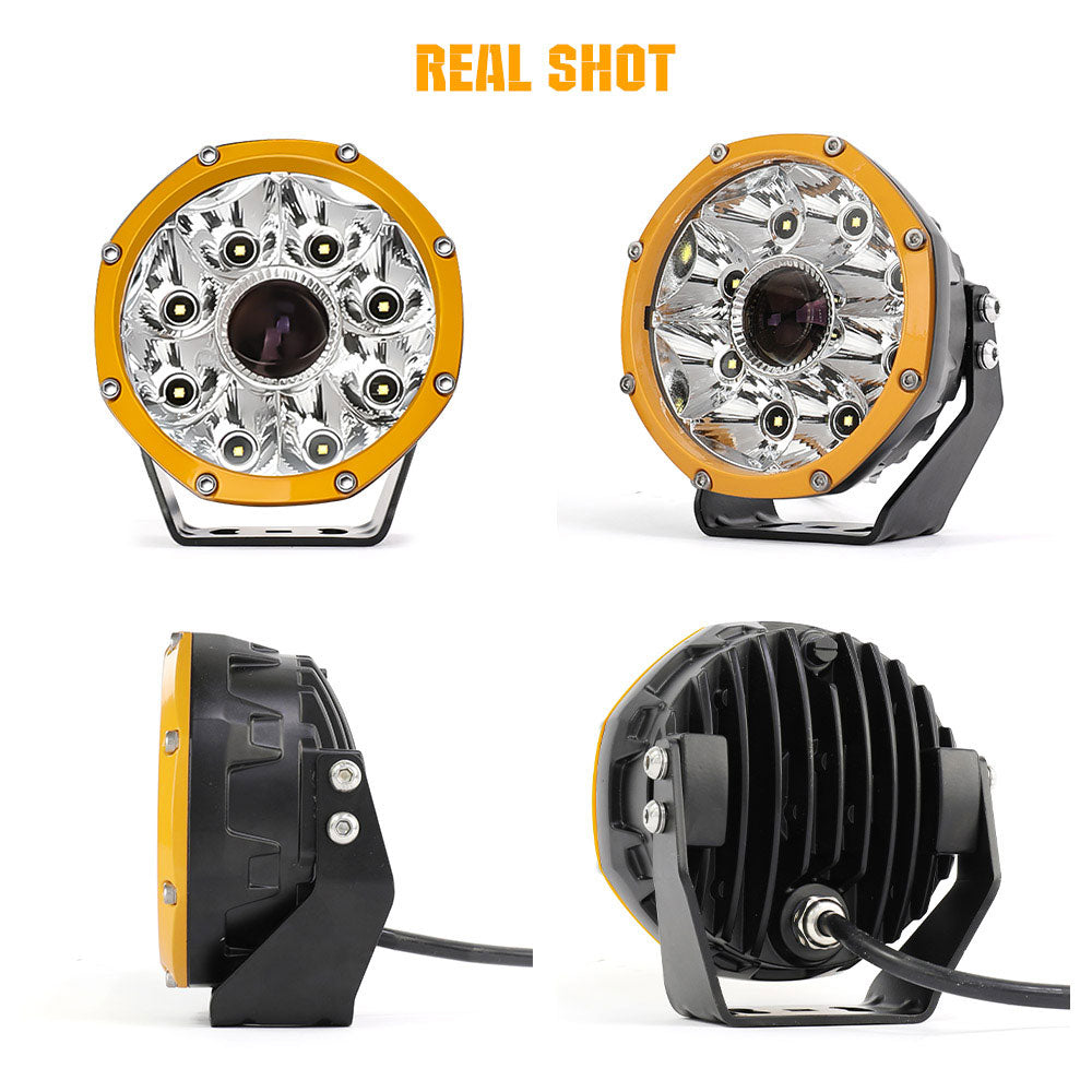 COLIGHT 5inch Striker Series LED Round Driving Lights