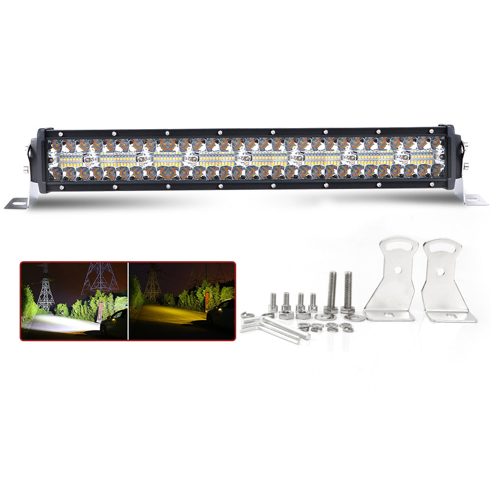 Parts of Colight RQT31 Combo Beam 2-Color-Flash LED Tri-Row Light Bar set