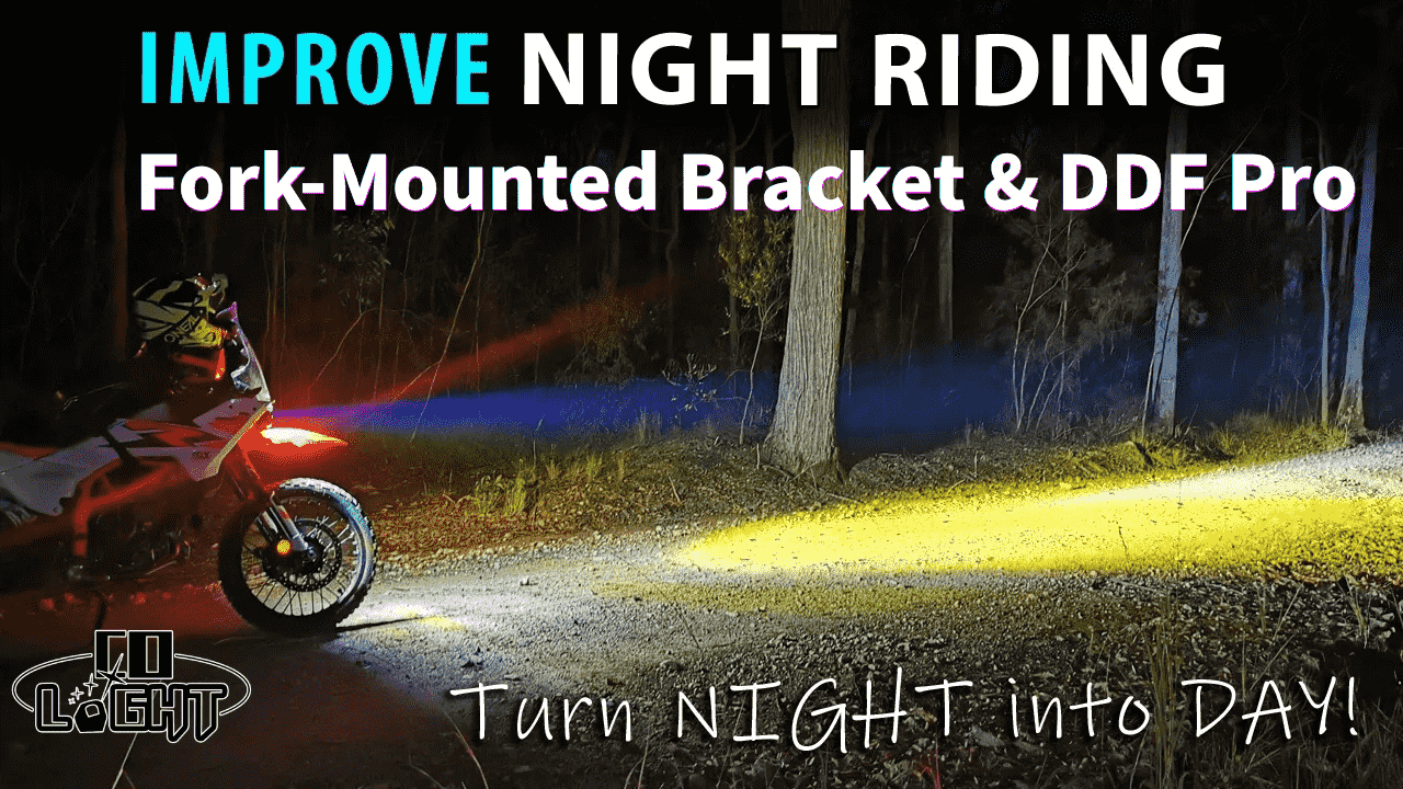 Fork-Mounted ADV Lights: A Smarter Alternative to Crash Bars