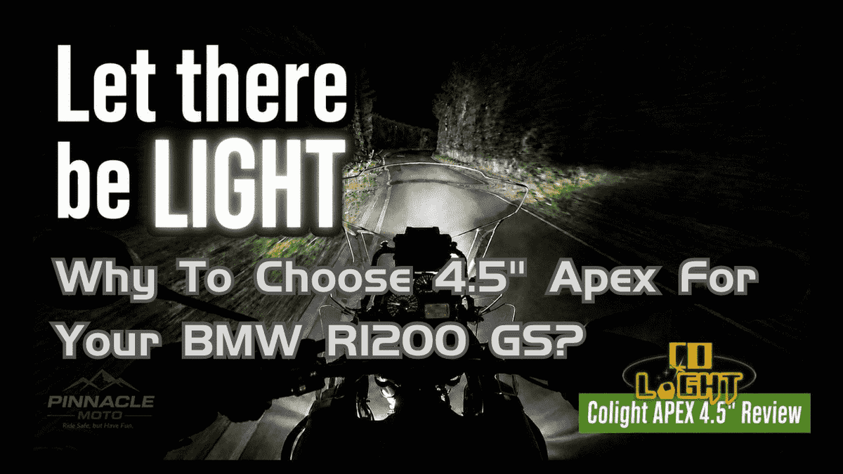 How to Upgrade a 2011 BMW R1200GS with 4.5-Inch Apex Auxiliary Lights