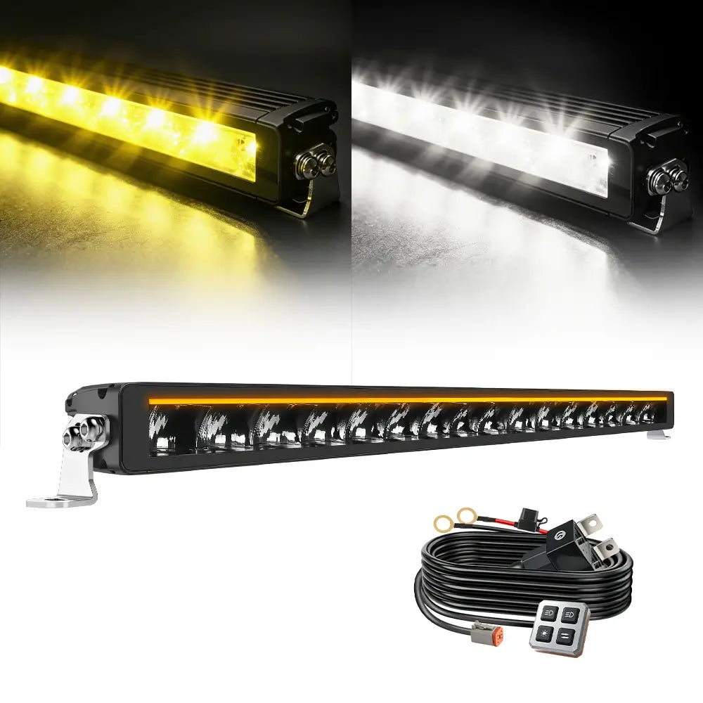 COLIGHT PB Pro Series Dual Color LED Light Bar with Dynamic DRL-10inch/21inch/32inch/40inch/52inch