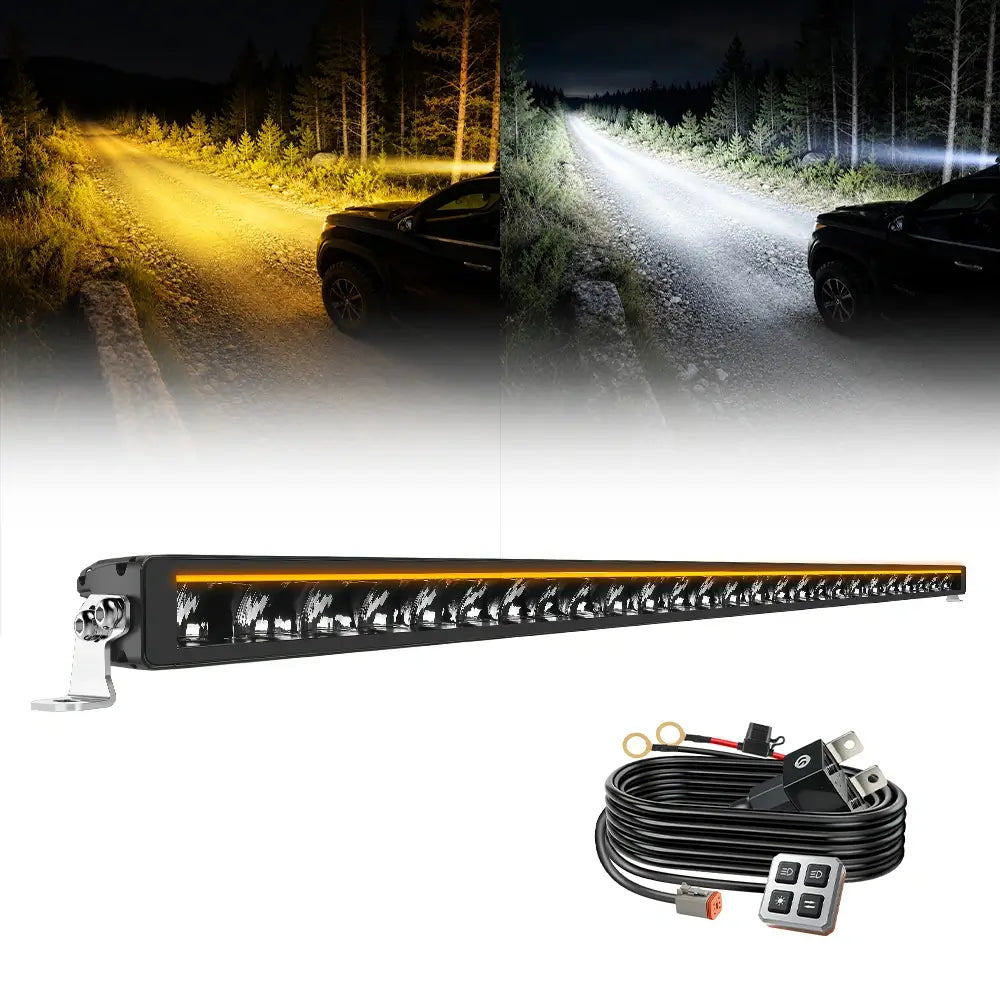 COLIGHT PB Pro Series Dual Color LED Light Bar with Dynamic DRL-10inch/21inch/32inch/40inch/52inch