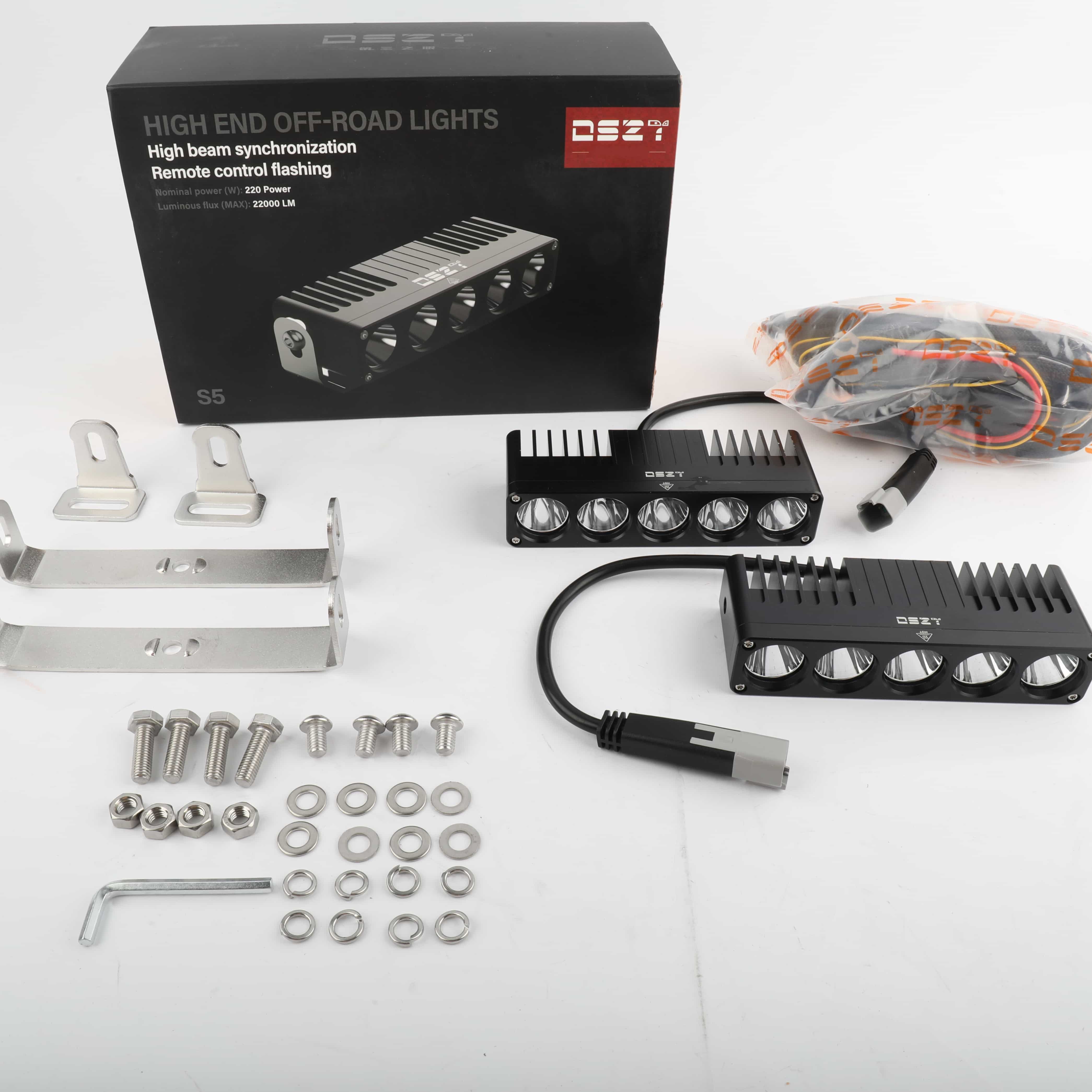 6 Inch GL Series Spot Beam Led Grille Lights With Wire Harness(Set/2PC)