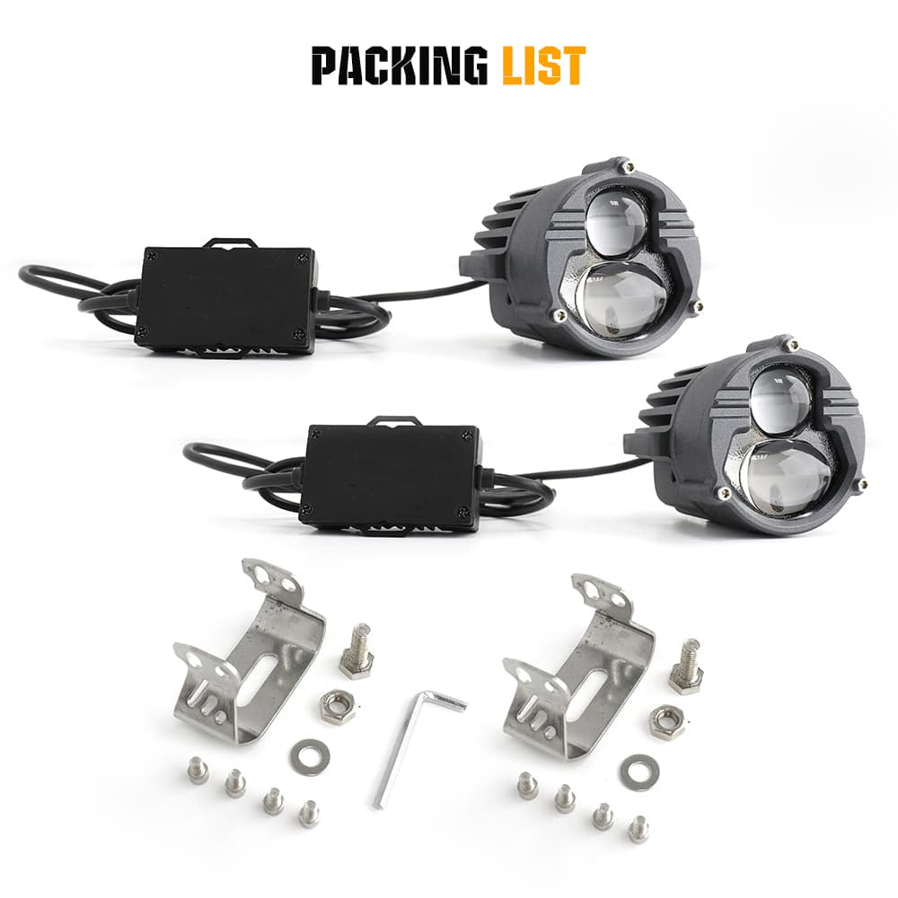 COLIGHT 3 Inch DB-P Series High&Low Beam Truck Fog Lights (Set/2pcs)