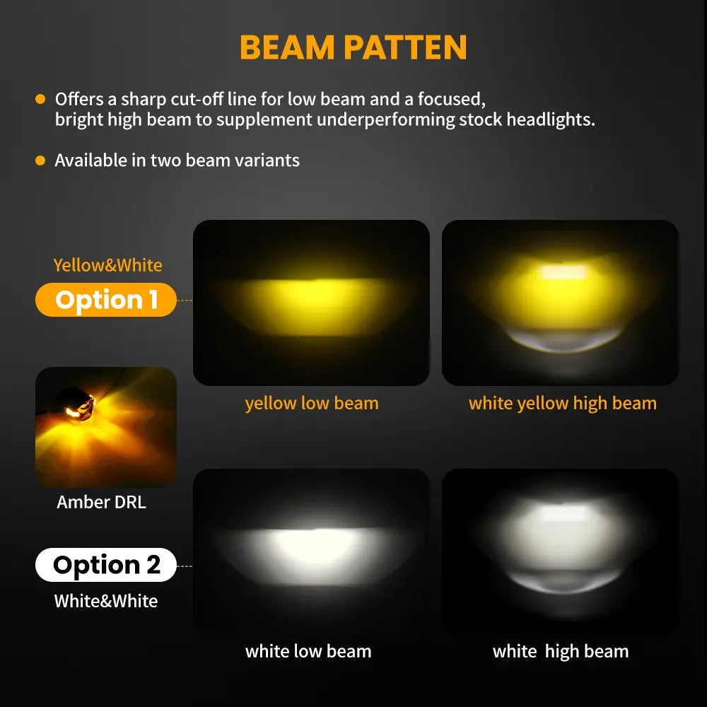 COLIGHT 3inch NOVA Series Bi-LED Motorcycle Driving Lights
