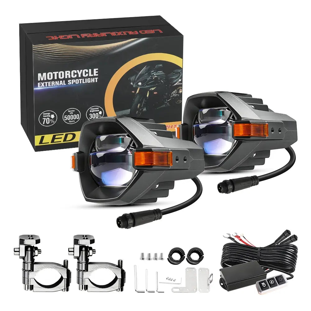 COLIGHT 3inch NOVA Series Bi-LED Motorcycle Driving Lights