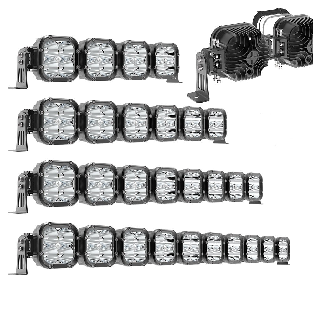 Multi size of the cube4 linkable light bar