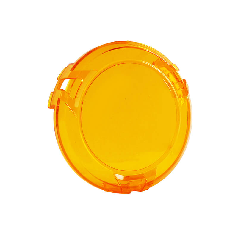 Protective Cover For D03/D07/D09 Series Motorcycle Lights-Yellow/Black(Set/2pc)