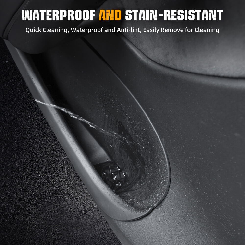 Tesla Model Y Full Cover TPE Waterproof Door Side Storage Box (Set/4pcs)