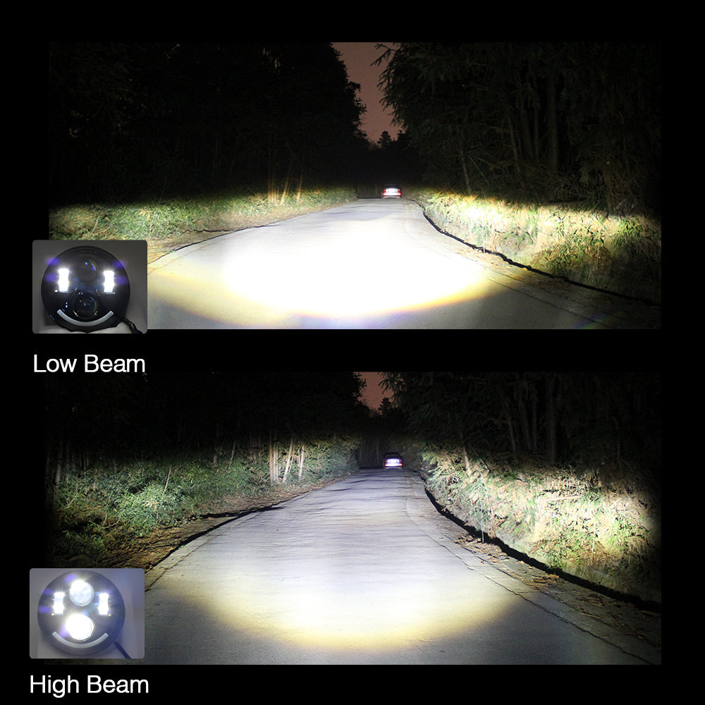 CO LIGHT 5.75" Hi-Lo Beam LED Headlight With DRL